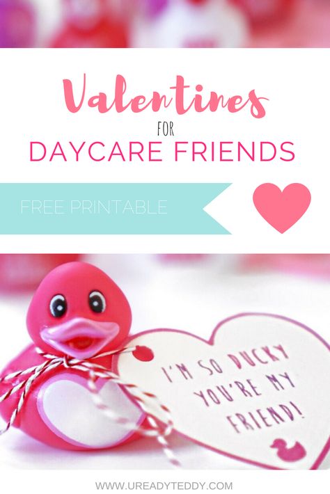 Infant Daycare Valentines, Valentines For Daycare, Valentines For Baby, Daycare Treats, Baby Valentines Gifts, Class Snacks, Daycare Gifts, Baby Valentines, Daycare Teacher Gifts