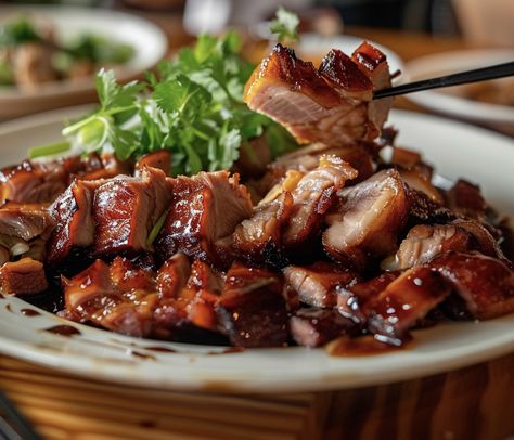 Slow Cooked Char Siu Pork Recipe: A Flavourful Delight - Sing Kee Char Siu Pork Recipe, Char Sui Pork, Char Siu Chicken, Char Siu Sauce, Slow Cooker Pork Loin, Royal Recipe, Char Siu Pork, Chinese Bbq Pork, Cantonese Cuisine