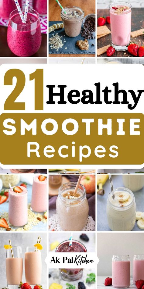 Veggies Smoothies, Easy Healthy Smoothie Recipes, Best Healthy Smoothie Recipe, Best Smoothies, Homemade Detox, Easy Healthy Smoothies, Smoothies And Shakes, Smoothie Diet Plan, Moonshine Recipes