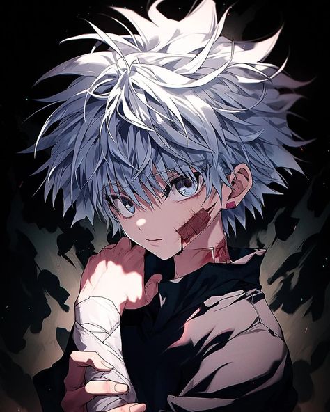 Alluka Zoldyck, Killua Zoldyck, Photo To Cartoon, Anime Wallpaper Phone, Anime Book, Hunter Anime, Popular Anime, Animated Cartoons