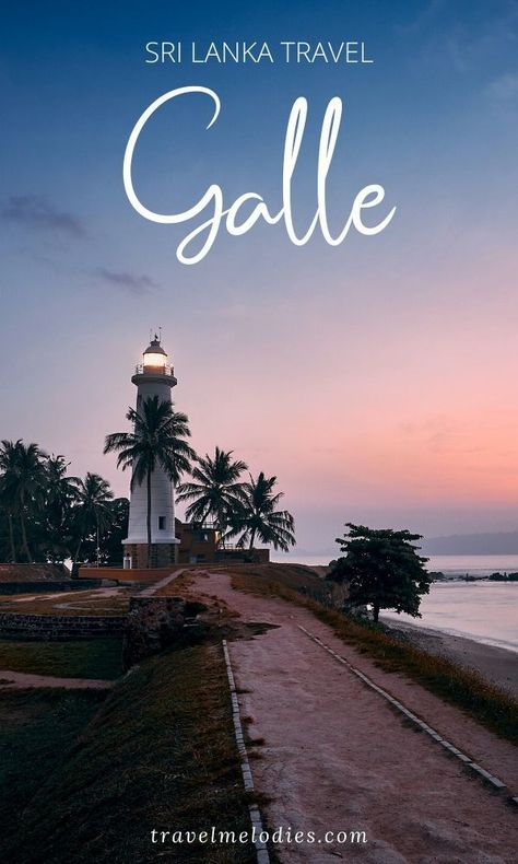 Galle | Galle Sri Lanka | Galle Sri Lanka things to do | Galle Sri Lanka old town | What to do in Galle | Galle what to do | #galle #gallesrilanka #srilankatravel #travelmelodies Galle Srilanka, The Art Of Doing Nothing, Sri Lanka Galle, Art Of Doing Nothing, Asia Places, Galle Sri Lanka, Weather In India, Backpacking India, Sri Lanka Travel