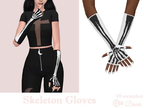 Medieval Gloves, Sims 4 Medieval, Sims 4 Cc Goth, Rock Skeleton, Skeleton Clothes, Skeleton Gloves, Sims 4 Sims, Cc Sims4, Goth Shoes