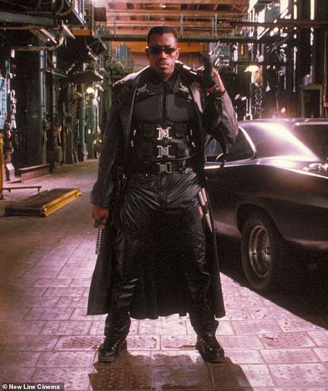 Blade Movie Aesthetic, Blade Wesley Snipes, Marvel Blade, Matrix Fashion, Blade Film, Eric Brooks, Blade Movie, Blade Marvel, Day Walker