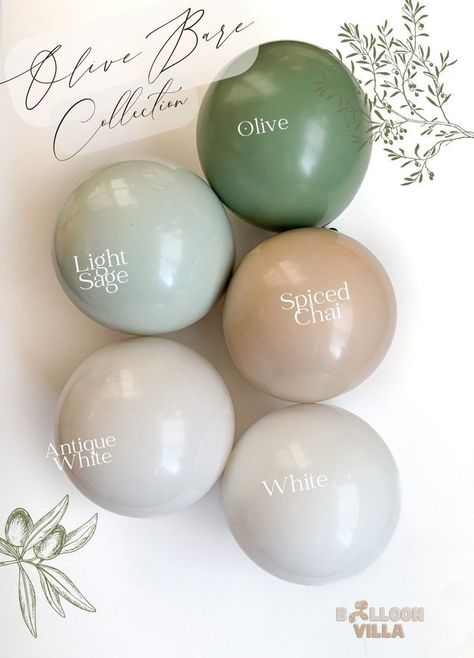 Beige Birthday, Sage Green Baby Shower, Blowing Up Balloons, Matte Colors, Green Baby Shower, One Balloon, Mini Balloons, Green Balloon, Balloon Backdrop