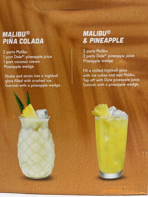 Pin by N Trenace on Summertime drinks in 2022 | Cocktail drinks recipes, Drinks alcohol recipes, Summertime drinks Piña Colada Recipe Alcohol, Pina Coloda, Alcohol Punch, Piña Colada Recipe, Pina Colada Cocktail Recipe, Colada Drinks, Pina Colada Drinks, Malibu Drinks, Desert Drinks