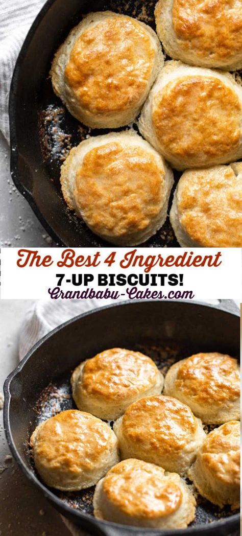 7up Biscuit, Biscuit Beignets, 7 Up Biscuits Recipe, 7 Up Biscuits, 7up Biscuits, Biscuits Breakfast, Best Biscuit Recipe, Bread Biscuits, Grandbaby Cakes