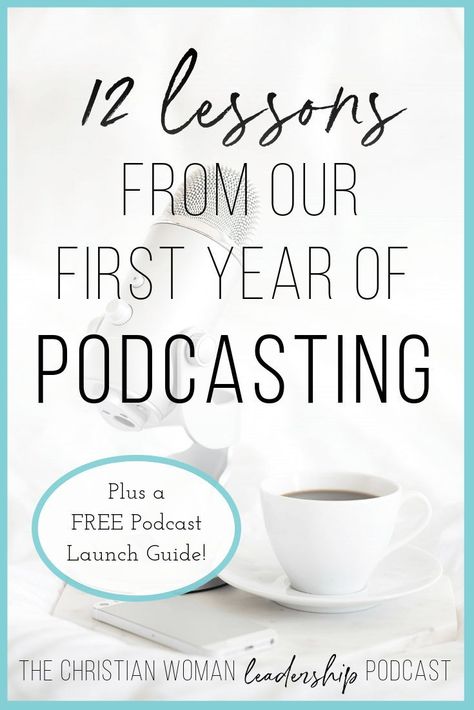 Jul 15, 2019 - Holly and I break down what we've learned in our first year of podcasting. We're sharing silly, serious, and behind-the-scenes lessons we learned in year 1. Woman Leadership, Woman Leader, Podcast Launch, Strengths Finder, Christian Podcasts, Start A Podcast, Deep Conversation, Podcast Tips, Podcast Topics