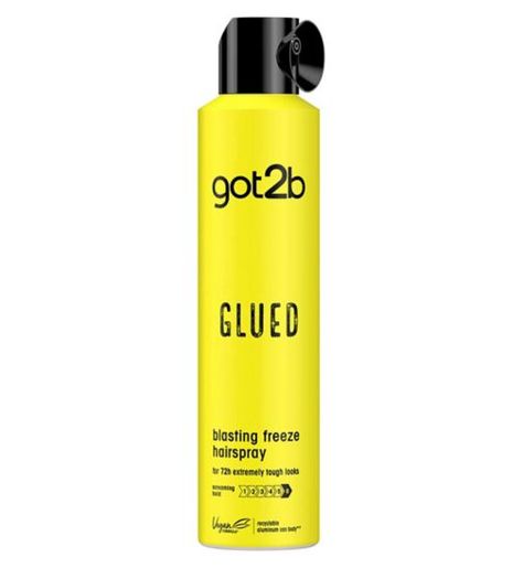 Go all out with your styling and enjoy all day (and night) hold, with the brilliant GOT2B Blasting Freeze Spray by Schwarzkopf. The specially formulated glued blasting freeze spray is ideal for any high-class style. Up do, down do or anything in between – this scandalously strong-hold hairspray will be your bonce’s new best friend. Simply spray on your finished style for screaming hold until your next shampoo. Inspired by street styles. Designed by Stylists. It's got to be got2b. Got2b Glued, Schwarzkopf Got2b, Office View, Hair Glue, Hair Supplies, Hair Gel, Office Business, 72 Hours, High Class