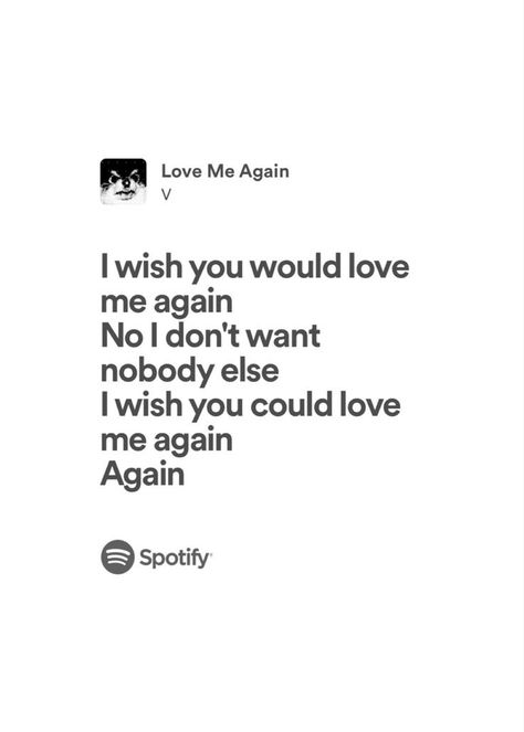 Taehyung Layover Lyrics, Love Me Again Taehyung Lyrics, Love Me Again By V, Taehyung Lyrics Quotes, V Love Me Again, Love Me Again Taehyung, V Lyrics, Spotify Lyrics Wallpaper, Spotify Songs Lyrics