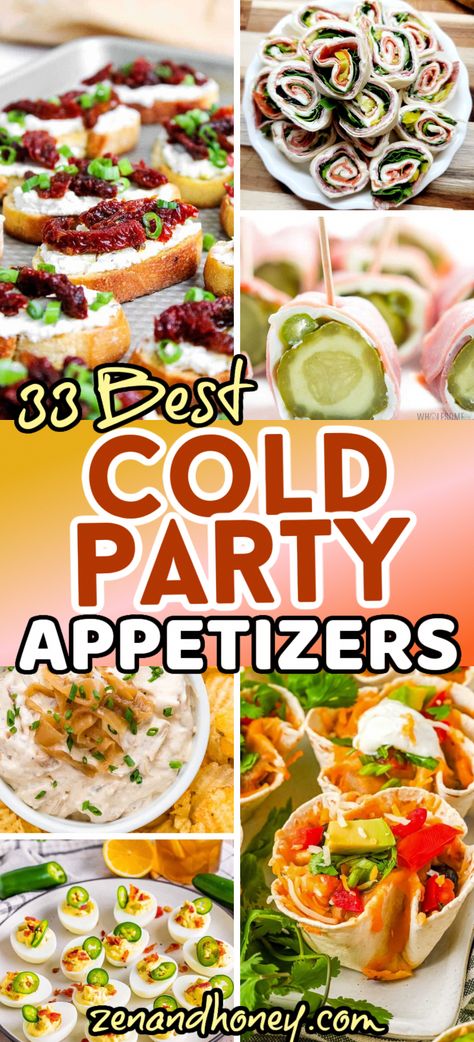 These are the absolute best no-cook finger foods for a crowd! Easy cold party appetizers that are easy to serve for large group of people and taste absolutely delicious! Room temperature finger foods, room temperature snacks, cold party appetizer recipes, cold party snacks, easy finger foods for a party, cold party appetizer ideas, cold party appetizers for a crowd, dips for cold party appetizers, ahead cold party appetizers, easy dips for cold party appet Large Dips For Parties, Healthy Cold Salads For Parties, Impressive Party Appetizers, Cold Fancy Appetizers, Hawaiin Party Finger Foods, Bbq Finger Food Ideas, Finger Snack Ideas, Cold Easy Appetizers For A Party, Appetizer Cold Easy