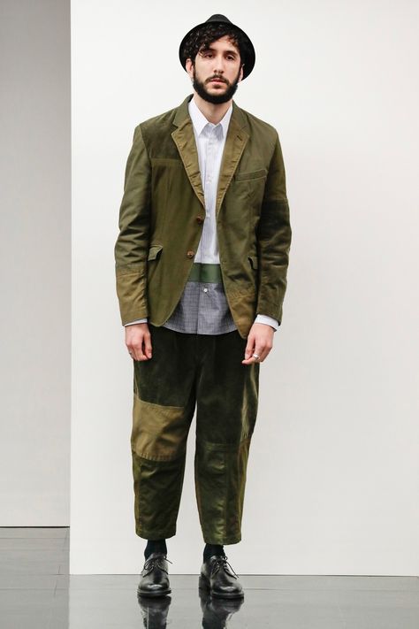 Japanese Mens Fashion, Ivy Style, Rei Kawakubo, Comme Des Garcons Shirt, Wardrobe Inspiration, Heritage Fashion, Military Army, Mens Designer Fashion, Junya Watanabe