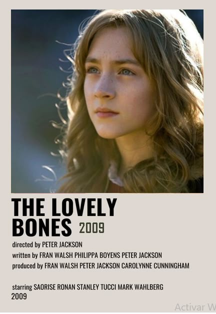 The Lovely Bones Movie Poster, The Lovely Bones Poster, Bones And All Movie Poster, Bones Movie Poster, The Lovely Bones Book, Lovely Bones Movie, Bones And All Poster, Bones And All Movie, Susie Salmon