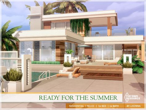 Sims Design, The Sims 4 Lots, Ts4 Mods, Sims Inspiration, Sims Houses, Sims 4 House Building, Sims 4 House Design, Casas The Sims 4, Sims Building