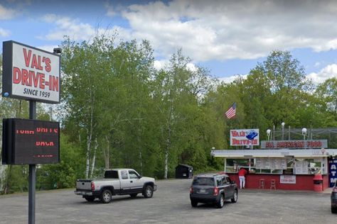 Lewiston, Maine, Drive-In Restaurant Named One of 20 Best in Nation All American Food, Lewiston Maine, Restaurant Names, Quaint Village, Drive In Movie, Taste Of Home, Drive In, Root Beer, The List