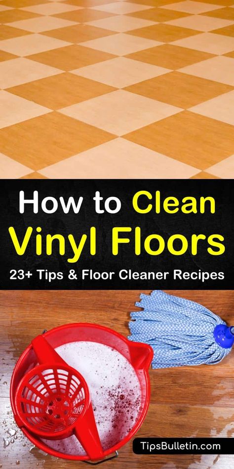 Tile Cleaning Solution, Clean Vinyl Floors, Clean Linoleum Floors, Floor Cleaner Recipes, Diy Floor Cleaner, Cleaning Vinyl Floors, Best Vinyl Flooring, Floor Cleaners, Floor Cleaning Solution