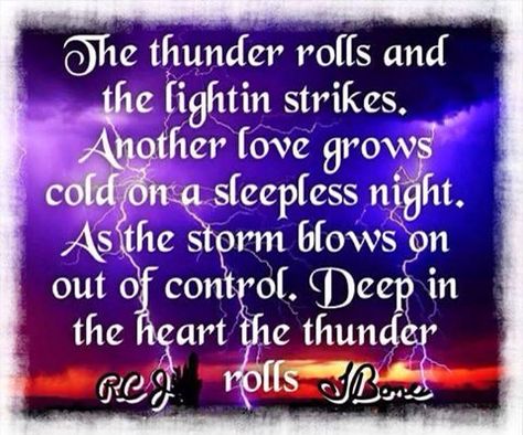 Thunder Rolls - Garth Brooks Country Song Quotes, Song Words, Garth Brooks, Country Artists, Just Lyrics, Country Songs, Sleepless Nights, Song Quotes, Music Lyrics