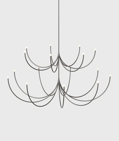 Arca 2-Tier Chandelier - Medium / Large – Matter Unique Chandelier, Blackened Brass, Contemporary Lighting Design, Tier Chandelier, Custom Chandelier, Unique Chandeliers, Earthy Color Palette, Of Montreal, Lake Geneva