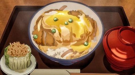 10 Japanese Recipes From Animes - Food Wars To Wage In Real Life Egg On Rice, Japanese Tonkatsu, Pork Cutlet Bowl, Pork Cutlet, Food Anime, Michelin Star Chef, Pork Cutlets, Japanese Recipes, Food Wars