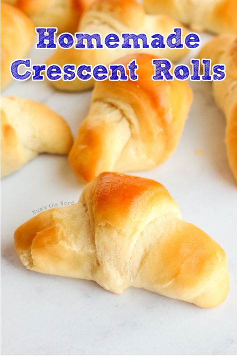 Homemade Crescent Rolls, Savory Bread Recipe, Crescent Recipes, Homemade Rolls, Yeast Rolls, Crescent Roll, Bread Recipes Sweet, Easy Bread Recipes, Family Recipe