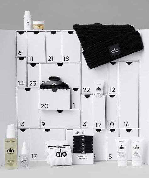 TELL ME MORE Alo Yoga have a beauty advent calendar with 24 days of wellness to countdown with. Filled with minis such as Magic Multi-Balm to a cute hair claw clip, plus a full-size Magnesium Reset Spray and Radiance Serum. There is also a 1 year Alo Moves Subscription and $25 Alo gift card. CONTENTS... The post Alo Beauty Advent Calendar 2022 appeared first on Beauty Calendar. Cute Hair Claw, Alo Moves, Sleek Back, Beauty Calendar, Beauty Advent Calendar, Gift Of Time, Hair Claw Clip, Cute Hair, Calendar Design