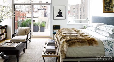 A Master Bedroom In Manhattan Elle Decor Bedroom, Interior Design Resources, Gorgeous Bedrooms, Furniture Placement, Dreamy Bedrooms, Upper East Side, Dream Decor, Beautiful Bedrooms, East Side