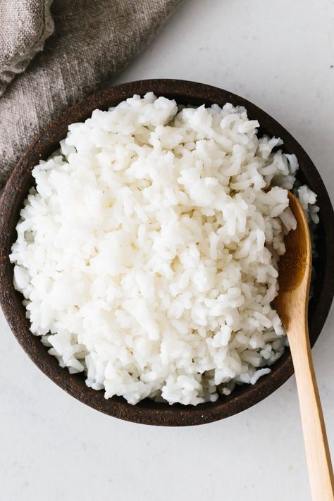 How to Cook Rice (Perfectly) + Extra Tips - Downshiftology Basmati Rice Pilaf, Tasty Rice Recipes, Brown Rice Cooking, Low Potassium Diet, Cook Rice, Easy To Cook Meals, Rice Side Dishes, Food Lab, How To Cook Rice