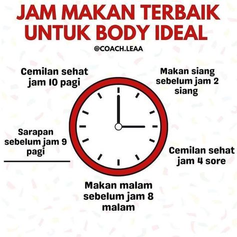 Learn the best time to eat to maximize fat burning and muscle building. Tips for losing weight and keeping it#makananringan #dietsehatdanseimbang #dietsehat #dietsehatdanmudah #dietsehatdanpraktis Tips Diet Sehat, Motivasi Diet, Best Time To Eat, Healthy Diet Tips, Food Combining, Health Knowledge, Lean Body, Time To Eat, Self Reminder