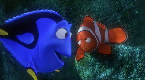 Ranking Disney•Pixar Sidekicks from Loyal to the Worst Dory And Marlin, Pixar Quotes, Finding Nemo 2003, The Shawshank Redemption, Film Disney, Dreamworks Trolls, Funny Scenes, Pixar Movies, Film Quotes