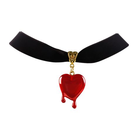 PRICES MAY VARY. Blood Heart Necklace: The blood necklace pendant is a red heart dripping blood, the red heart represents passion and vitality, with the blood dripping design, is unique and delicate. The vampire style meets the Halloween dress up requirement. You will stand out from the halloween oufits. Adjustable Size: The heart choker chain length is 33 cm (13 inches), the extension chain length is 8 cm (3.15 inches), and the velvet material is very soft and durable, so it won't hurt your ski Blood Drip Necklace, Blood Jewelry, Heart Dripping, Necklace Blood, Blood Necklace, Vampire Style, Blood Heart, Halloween Heart, Vampire Necklace