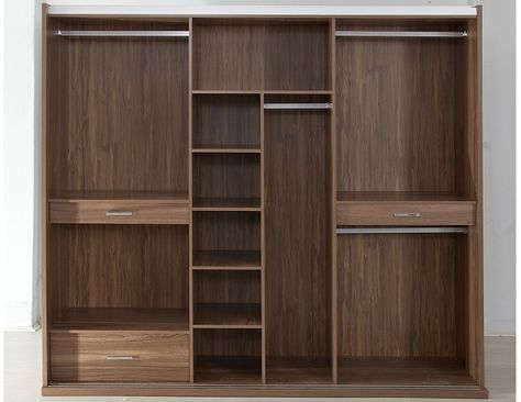 Inside Cupboard Ideas Bedroom, Bedroom Cupboard Storage Ideas, Cupboard Inside Design, Cubords Ideas Bedroom, Cupboard Sections, Cupboard Ideas Bedroom, Wardrobe Internal Design, Simple Cupboard, Interior Wardrobe