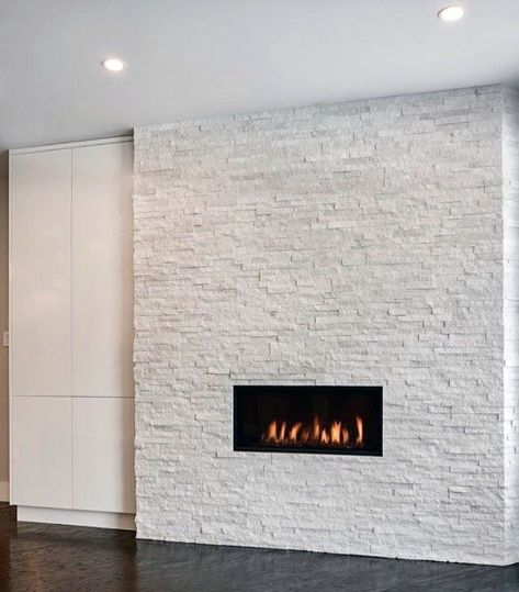 Top 60 Best Stacked Stone Fireplace Ideas - Interior Designs Stacked Stone Fireplace Ideas, Stone Fireplace Ideas, Split Face Tiles, Sparkling White Quartz, White Stone Fireplaces, Stacked Stone Fireplace, Stacked Stone Walls, Stacked Stone Fireplaces, Stone Walls Interior