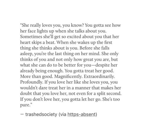 If you don't love her, you gotta let her go. If You Cant Love Her Let Her Go, If You Don’t Love Her Let Her Go, Don’t Let Her Go Quotes, You Dont Love Her Quotes, You Dont Deserve Me Quotes Relationships, Dont Let Her Go Quotes, If You Dont Love Me Let Me Go, If You Don’t Love Me Let Me Go, Unrequited Quotes