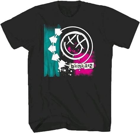 PRICES MAY VARY. 100% Cotton Made in the USA Pull On closure Machine Wash Pull On closure Machine Wash New Officially Licensed Product Quality T Shirt If you’re a fan of rock music, this Men's Blink 182 Short Sleeve Graphic T-Shirt is just for you. With its "blink-182" graphic print on the front, this tee is perfect to exude a distinctly laid-back vibe. Made from breathable fabric, the t-shirt feels soft against your skin. Wear this men's Blink 182 short sleeve graphic t-shirt with your favorite Blink 182 Concert Outfit, Blink 182 Shirt, Blink 182 Concert, Concert Outfit Men, Ultra Casual, Blink 182, Band Shirts, Quality T Shirts, Unisex Shirts