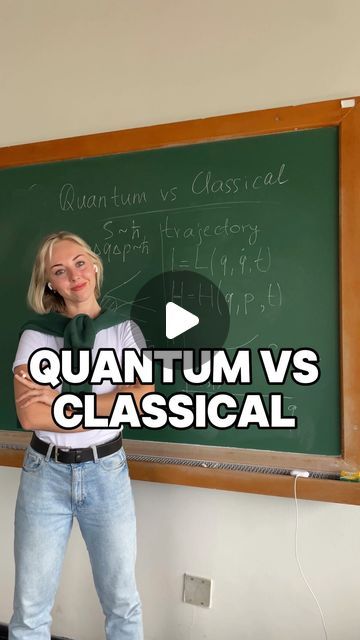 Dr Victoria Porozova | Theoretical physicist on Instagram: "What’s the difference between Quantum and Classical mechanics?

It is going to be a list and intersections between both. Moreover an atom can be in some cases be described by classical (Newton’s laws) or quantum mechanics (Schrödinger equation, Density matrix formalism). About these things we will talk in further videos. For now let’s start with the notion of trajectory.

The main difference is that in classical mechanics you can have certain initial coordinates and velocities. 

In quantum mechanics you don’t possess such luxury. So you have to choose which set of physical quantities you will use as complete. Due to this fact, due to the uncertainty principle, you can not define a trajectory for a particle when it obeys the laws Physical Quantities, Quantum Mechanics Physics, Uncertainty Principle, Theoretical Physics, Quantum Mechanics, Quantum Physics, Atom, Matrix, Density