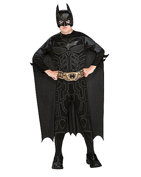 Kids The Dark Knight Batman Costume - Batman The Dark Knight - Spirithalloween.com Dark Knight Costume, Costume Chevalier, Batman Costume For Kids, Batman Dark Knight, The Mask Costume, Batman Costumes, Batman Costume, Villain Costumes, Batman Kids