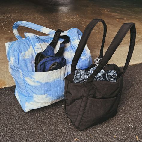 travel companions 🤝 @baggu • cloud carry on in clouds • mini cloud in black • standard fanny in marine blue #baggu #baggubag #wimb #whatsinmybag #baglovers @baggu #whatsinmybaggu #baggugirl #bagguandyou #baggubesties #bagguinuse #cloudcarryon #baggucloud Baggu Cloud Carry On, Crescent Bag, Instagram Travel, Girls Girl, Marine Blue, Insta Inspo, Photo Inspo, You Bag, Crescent