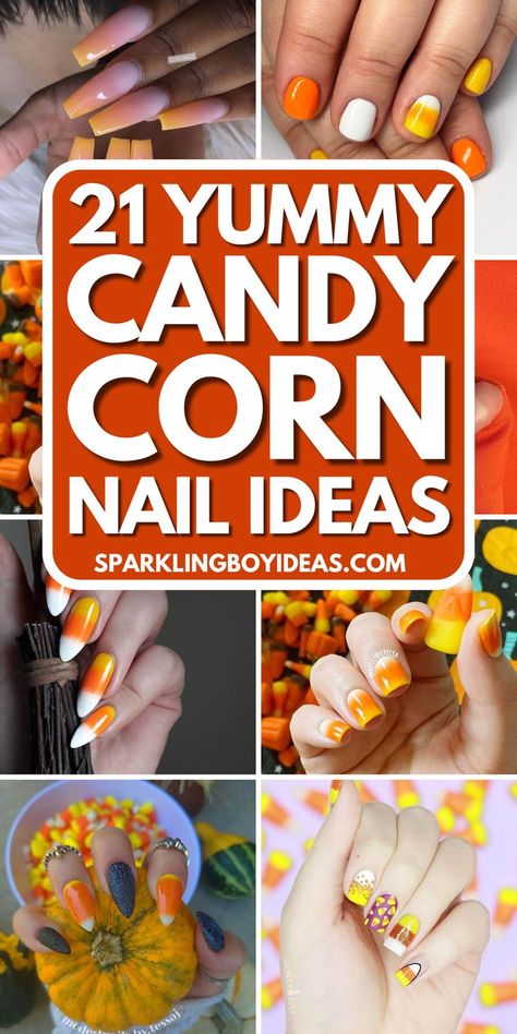 Candy corn nails are perfect for a fun Halloween manicure. Try spooky nail art with a mix of pumpkin nails, ghost nails, and cute Halloween designs. Add a touch of glitter or go for striped nails for a playful look. Halloween acrylic nails, like a coffin or matte nail designs, can create a more dramatic effect. From scarecrow nails to spiderweb nails, there are endless ways to embrace fall nail designs. Whether you prefer cute or creepy, these Halloween nail ideas will complete your look! Cute Halloween Designs, Spiderweb Nails, Easy Halloween Nail Art, Corn Nails, Scarecrows Nails, Candy Corn Nails, Halloween Nail Art Easy, Halloween Manicure, Halloween Nails Easy