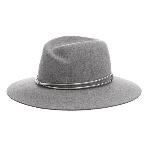 Rag & Bone Zoe Fedora RAG & BONE (€240) ❤ liked on Polyvore featuring accessories, hats, home, shades of grey, trends, women's, brimmed hat, grey brim hats, gray fedora hat and gray brim hats Grey Fedora Hat, Hats Grey, Grey Fedora, Bone Hat, Fall Dressy, Hats Fedora, Women Fedora, Edgy Dress, Gray Hat