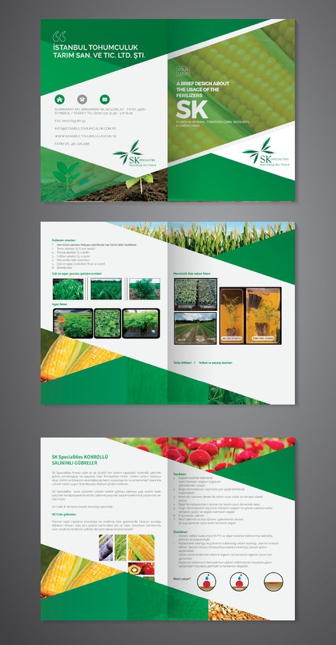 Farm Bifold Brochure Farm Brochure, Community Campaign, Agriculture Design, Brochure Ideas, Graphic Design Brochure, Annual Report Design, Annual Reports, Report Design, Technology Wallpaper