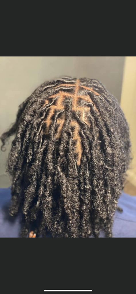 Locs Women Starter, Locs Parting, 3b Locs, Starter Locs Styles, Dreadlock Hairstyles For Men, Short Locs Hairstyles, Starter Locs, Dreadlock Styles, Dyed Hair Inspiration