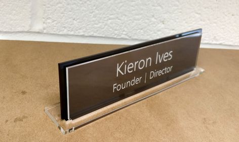 Excited to share the latest addition to my #etsy shop: Executive Personalised Desk Name Plate, Custom Engraved Sign, Office Plaque, Name Plaque, Gift https://etsy.me/3iuPGzl #ExecutivePersonalisedDeskNamePlate #CustomEngravedSign #OfficePlaque #GiftforHim #GiftforHer Personalized Desk Name Plate, Font Number, Personalized Desk, Desk Name Plate, Desk Name, Name Plaque, Engraved Sign, Desk Sign, Name Plates