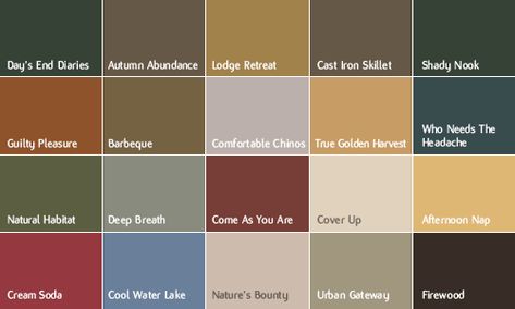 Colonial House Color Schemes, Colonial Color Palette, Colonial Paint Colors, Colonial Colors, Paint Color Chart, Golden Harvest, House Color Schemes, The Guilty, Front Entry Doors