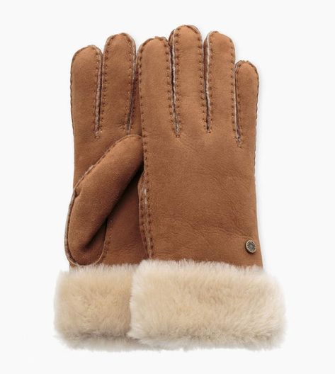 Ugg Sheepskin Classic Turn Cuff Glove Ugg Gloves, Sheepskin Gloves, Winter City, Cold Weather Gloves, Cute Winter Outfits, Ugg Classic, Winter Accessories, Womens Uggs, Hand Warmers