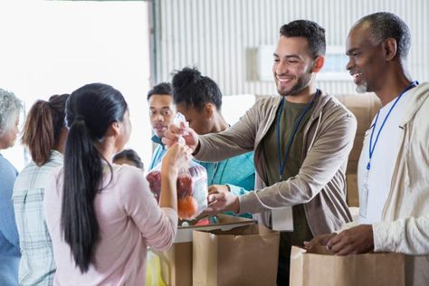 REALTORS Give Back: Bringing Holiday Cheer to the Community | RISMedia's Housecall Food Bank Volunteer, Student Scholarships, Energy Saving Tips, Reunification, Grocery Items, Food Bank, Scholarships For College, Foster Parenting, Behavioral Health