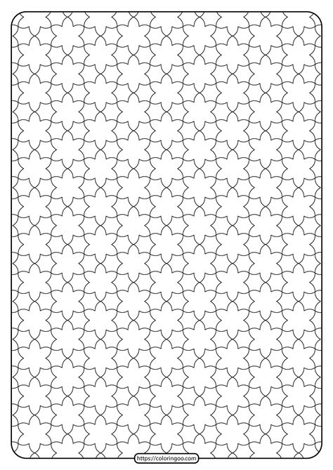 Free Printable Geometric Patterns with basic geometric shapes. You can download or print all pdf files… #free #printable #geometric #pattern #patterns #pdf #coloring #book #drawing #painting Geometric Coloring Pages Free Printable, Design Basics Shapes, Colouring Patterns Geometric Coloring Pages, Coloring Templates For Adults, Sashiko Pattern Free Printable, Geometric Patterns Drawing, Patterns Drawing, Tessellation Patterns, Shape Coloring Pages