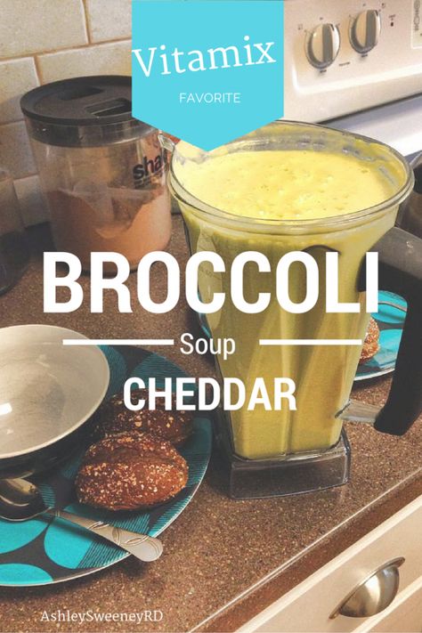 Blendtec Recipes Soup, Soup In Vitamix Blender Recipes, Vitamix Broccoli Soup, Vitamix Soup Recipes Easy, Easy Vitamix Soup, Vitamix Potato Soup Recipes, Vita Mix Soup Recipes, Vitamix Broccoli Cheese Soup, Healthy Vitamix Recipes