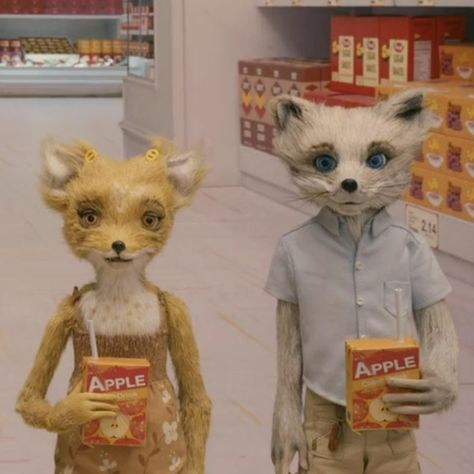 Fantastic Mr Fox Costume, Wes Anderson Characters, Fantastic Fox, Fox Costume, Mister Fantastic, Wes Anderson Movies, Wes Anderson Films, John Everett Millais, Cute Couple Halloween Costumes