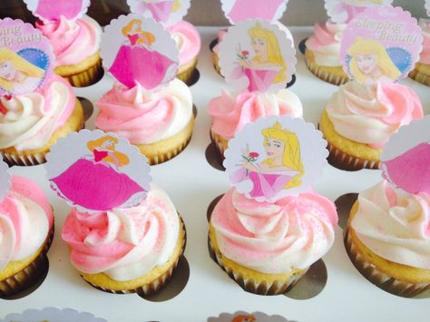 Sleeping Beauty Cupcakes Sleeping Beauty Cupcakes, Sleeping Beauty Birthday Party, Sleeping Beauty Aurora, Sleeping Beauty, Aurora, Cupcake, Aurora Sleeping Beauty, Birthday Cake, Birthday Party