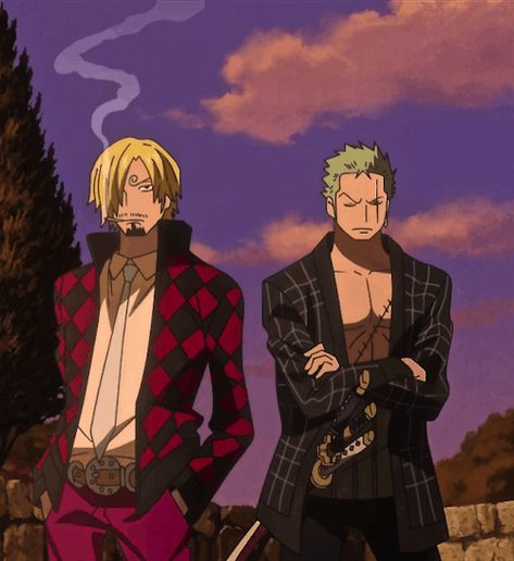 Sanji x Zoro One Piece Gif, One Piece Wallpaper Iphone, One Piece Ship, Nami One Piece, One Piece Funny, Japon Illustration, Zoro One Piece, Wallpaper Animes, One Piece Drawing