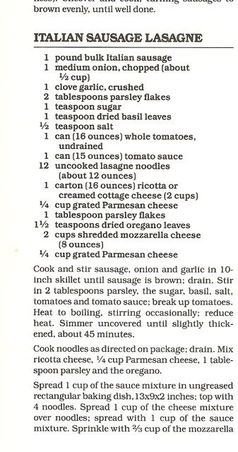 Just made this for dinner, added an extra can of tomato sauce and fresh diced tomatoes - AMAZING!!! Betty Crocker Lasagna Recipe, Betty Crocker Meatloaf Recipe, Betty Crocker Chili, Betty Crocker Meatloaf, Betty Crocker Cake Mix Recipes, Betty Crocker Banana Bread, Lasagna From Scratch, Betty Crocker Sugar Cookie Mix, Newspaper Recipes